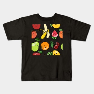 Happy Fruit Salad Kids T-Shirt